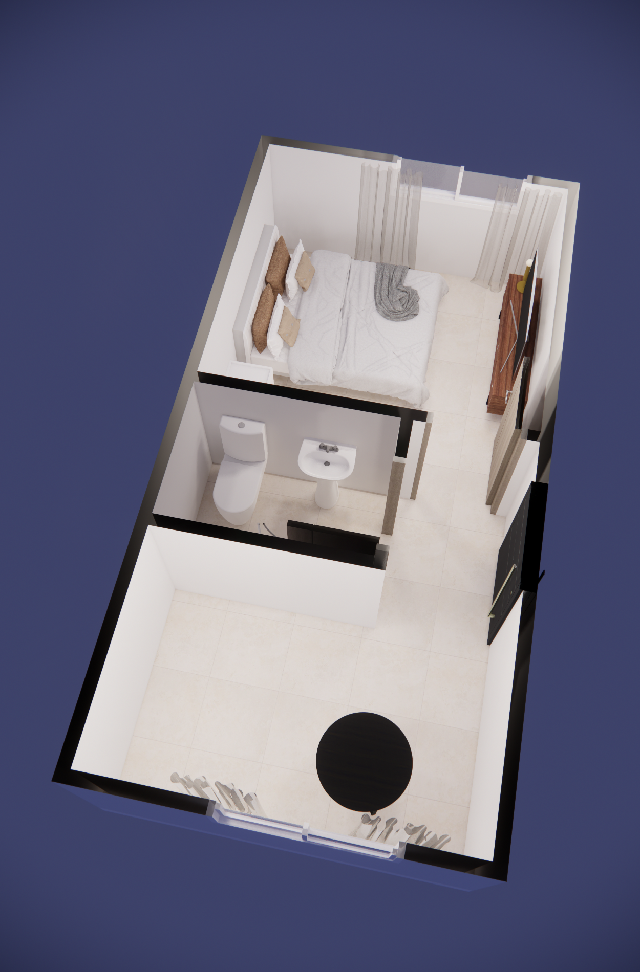 REF18-001 — Structure légère galvanisée 18 m²