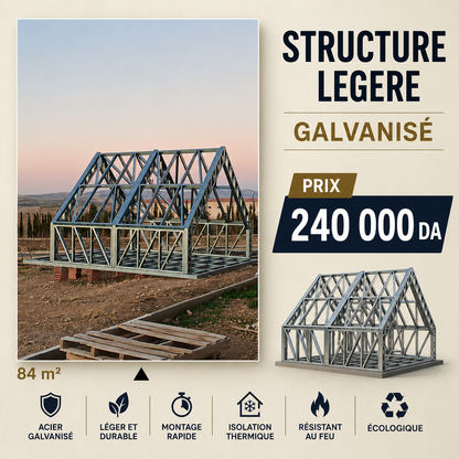 Chalet Triangulaire 16m² + 4m² extérieur