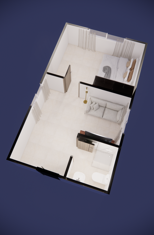 REF30-001 — Structure légère galvanisée 30 m²